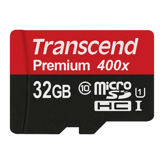 Transcend Micro-SDHC 32GB Class 10 Uhs-1 400x Memory Card