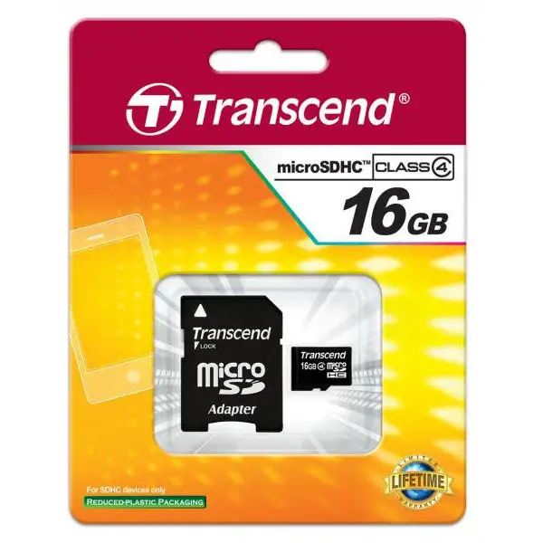 TRANSCEND SDHC 16GB MICRO - Misc