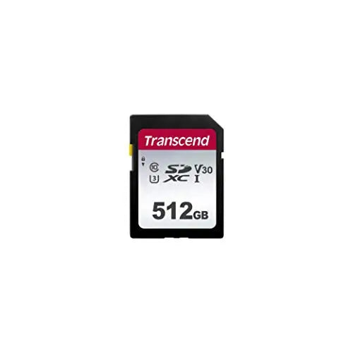 Transcend TS512GSDC300S 512GB UHS-I U3 SD Memory Card - Misc