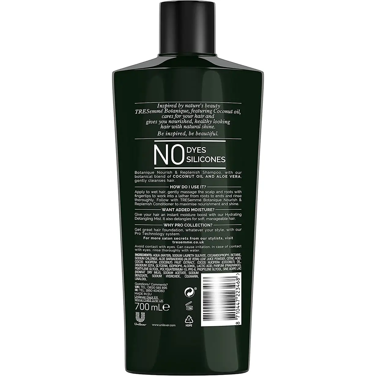 Tresemme Nourish and Repair Shampoo 700ml - Misc