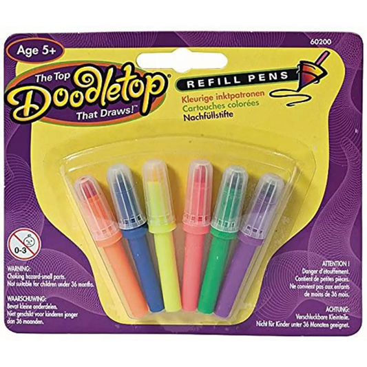 U-Create Doodletop Twister Refill Pens 60200 (Set of 6