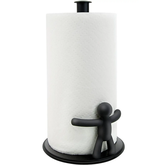 Umbra Buddy Kitchen Countertop Paper Towel Holder (Black)