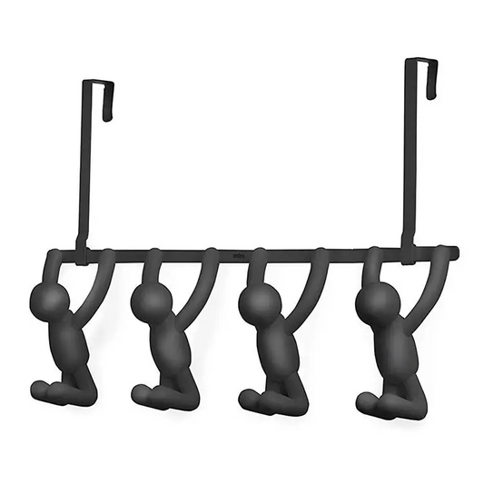 Umbra Buddy Over The Door 4 Hooks (Black) 1012365-040 - Misc