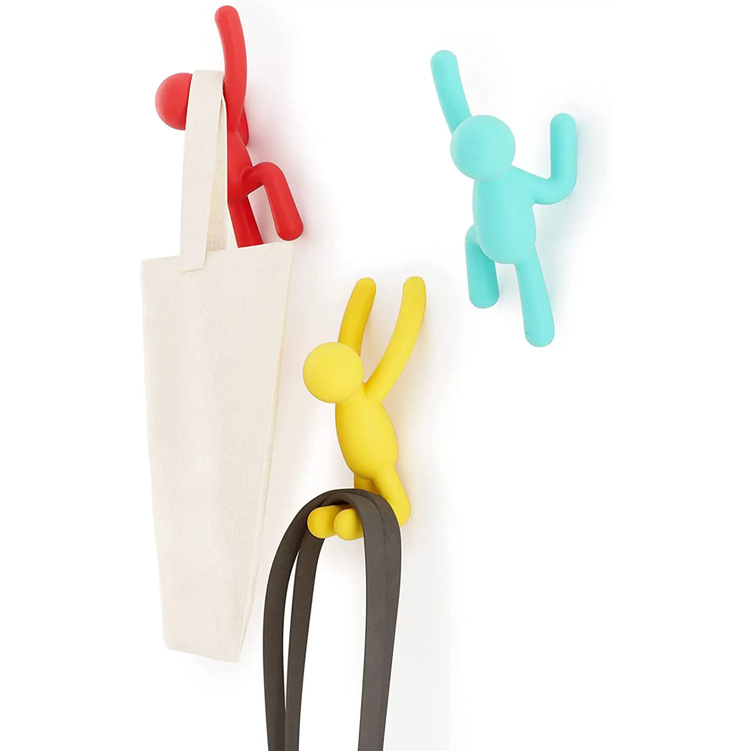 Umbra Buddy Wall Hook (3-pcs Assorted Colors) 318165-022 -