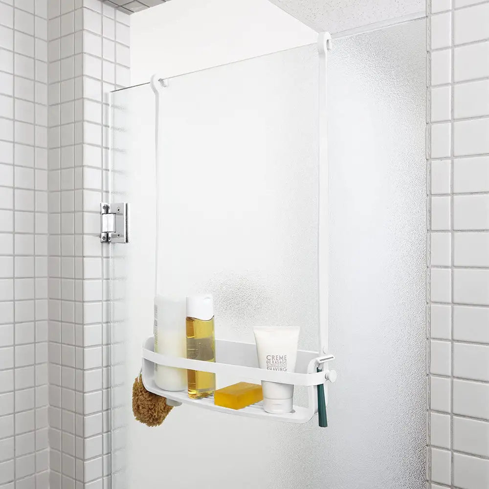 Umbra Flex Single Shelf Rubber/Molded Plastic Shower Caddy