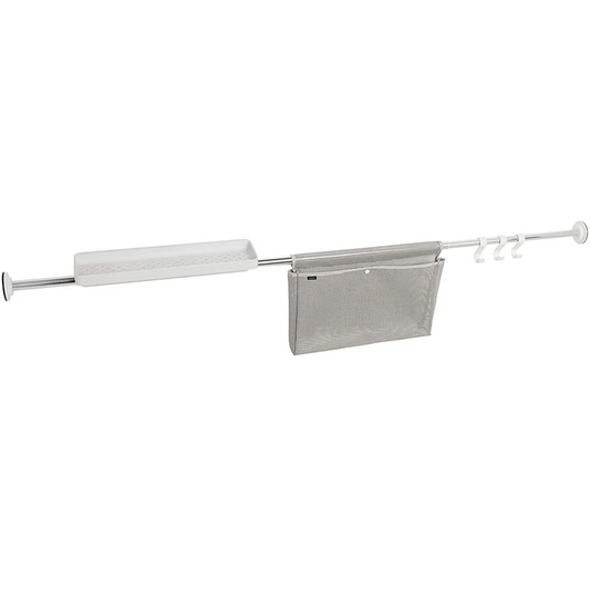 Umbra Sure-Lock 45-72in Tension Shower Storage Rod (Chrome)