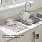 Umbra UDry Over The Sink Dish Rack and Drying Mat (Latte)