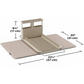 Umbra UDry Over The Sink Dish Rack and Drying Mat (Latte)
