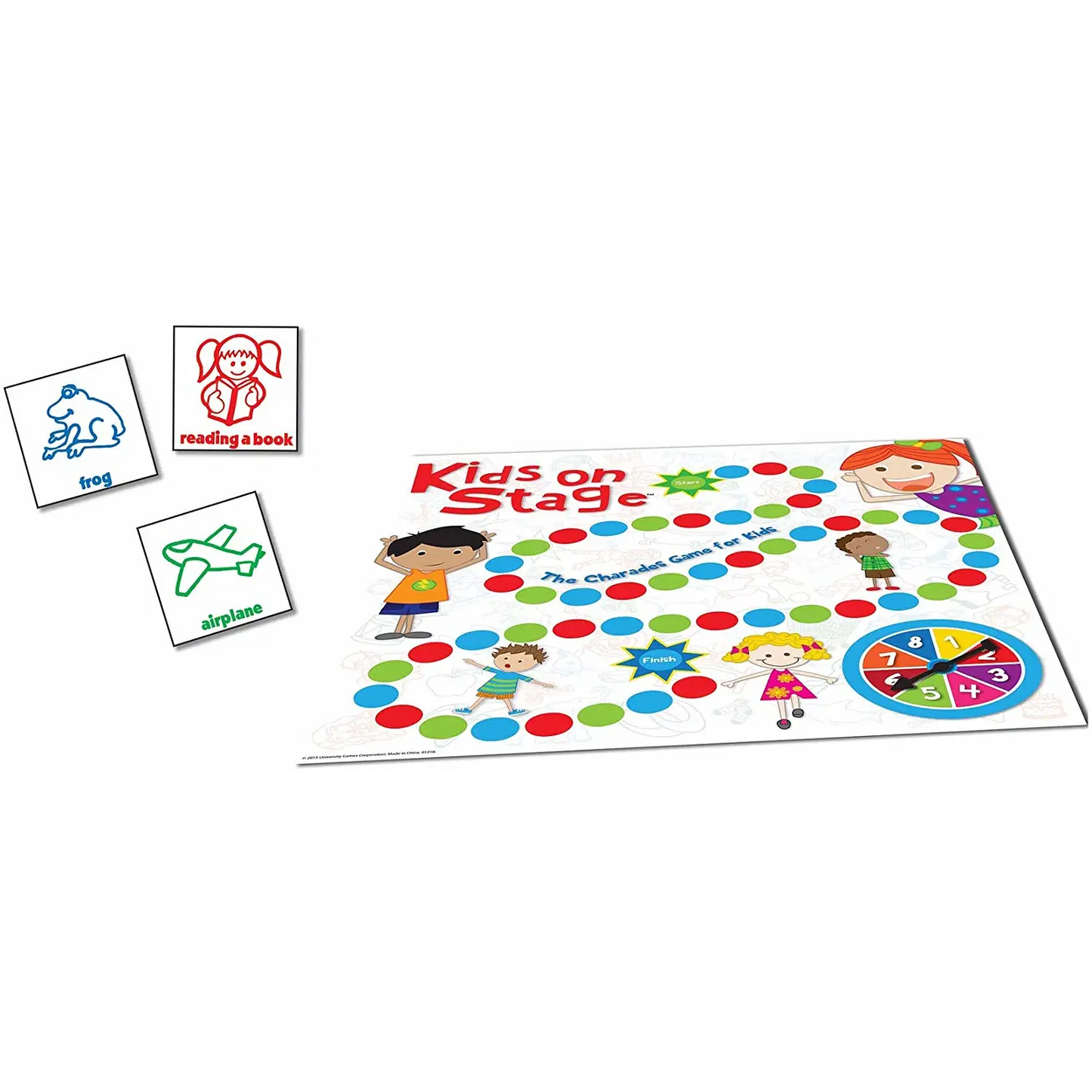 University Games Kids On Stage Charades Game UNV01214 - Misc