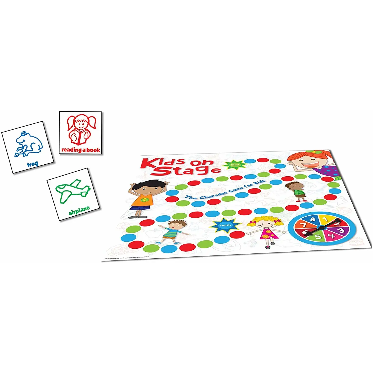 University Games Kids On Stage Charades Game UNV01214 - Misc