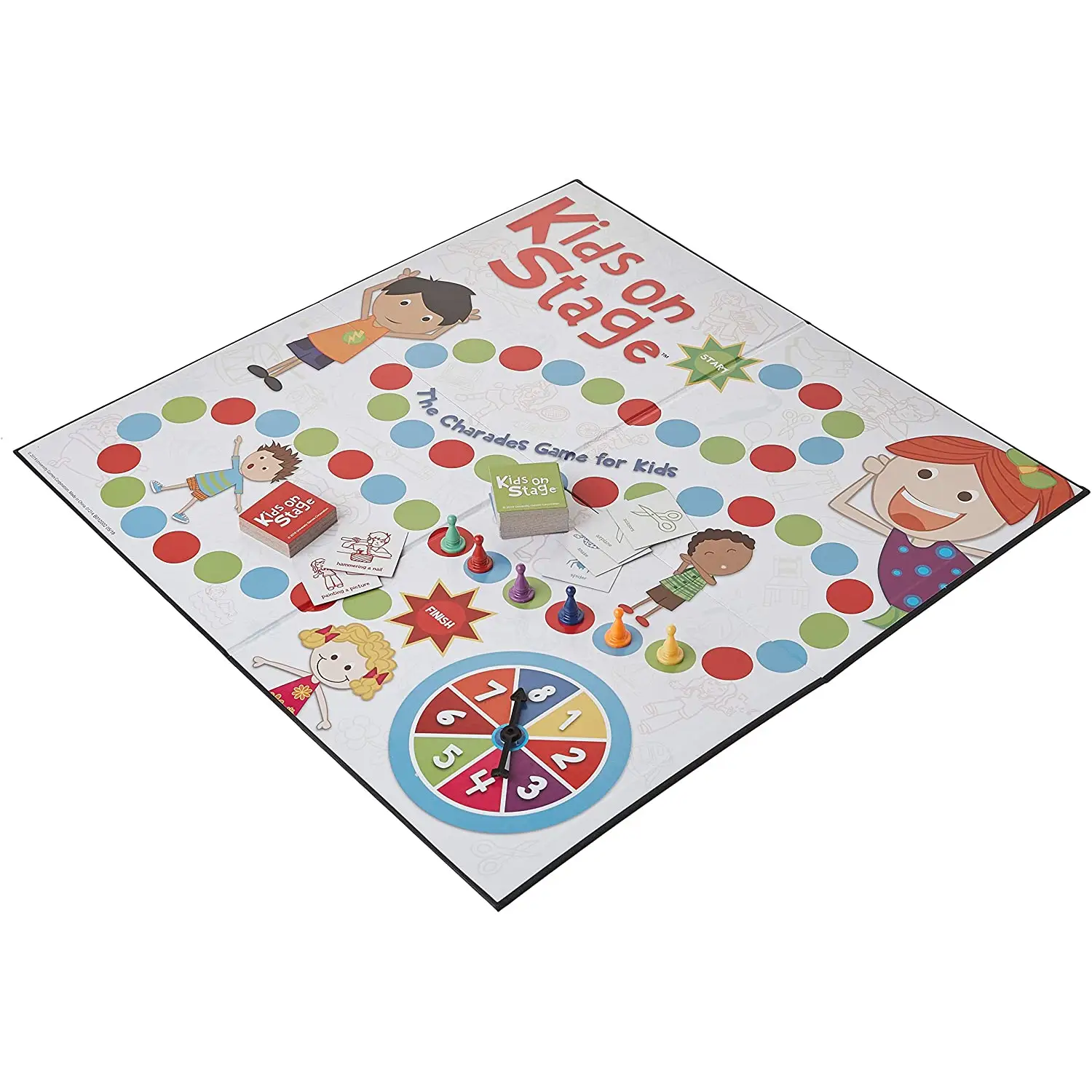 University Games Kids On Stage Charades Game UNV01214 - Misc