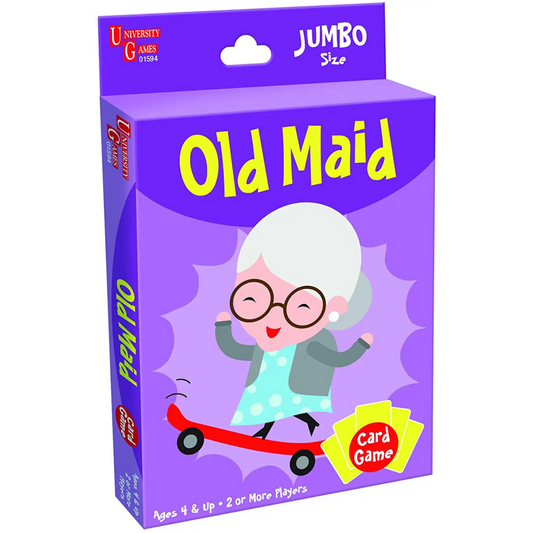 University Games Old Maid Travel Card Game 01594 (for kids 4