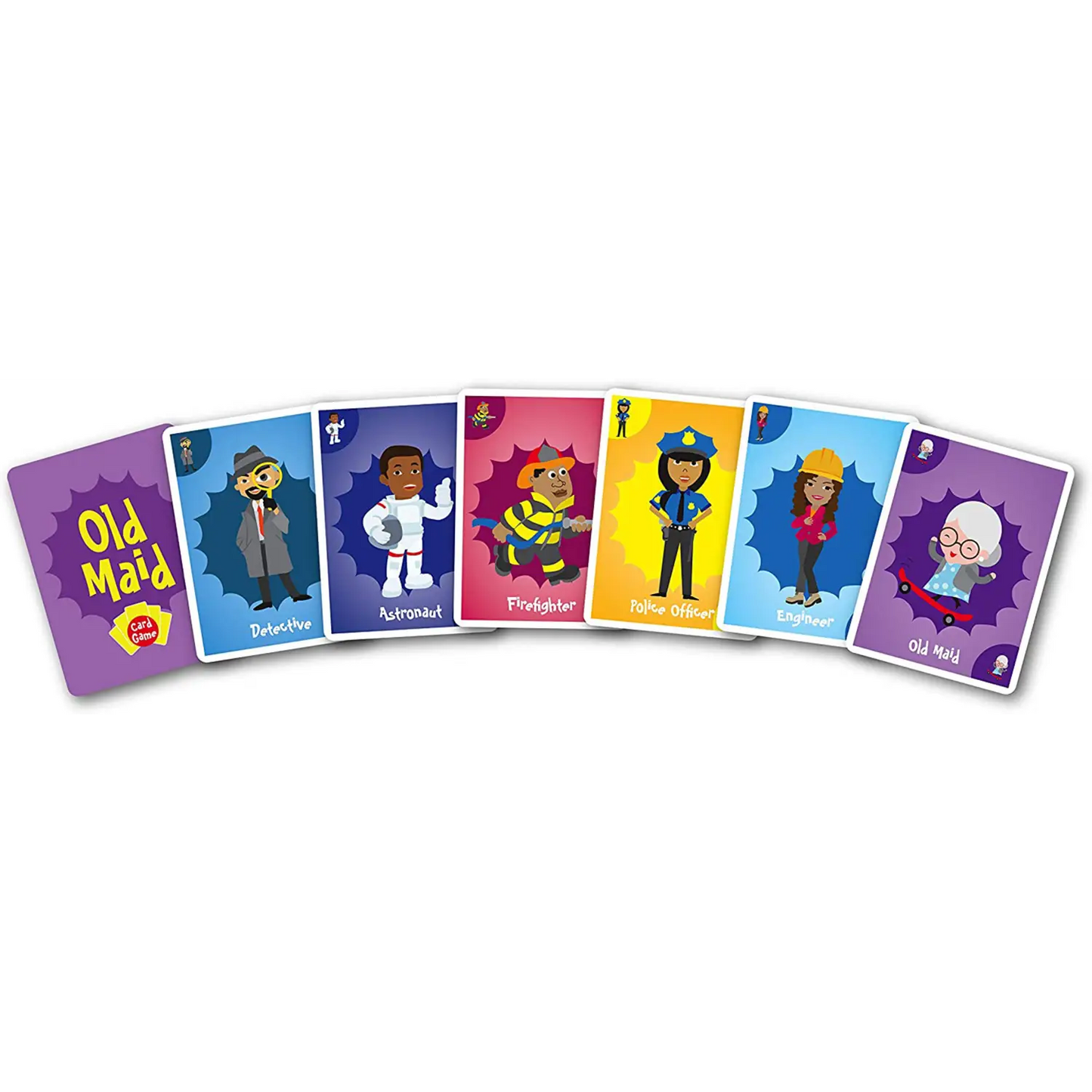 University Games Old Maid Travel Card Game 01594 (for kids 4