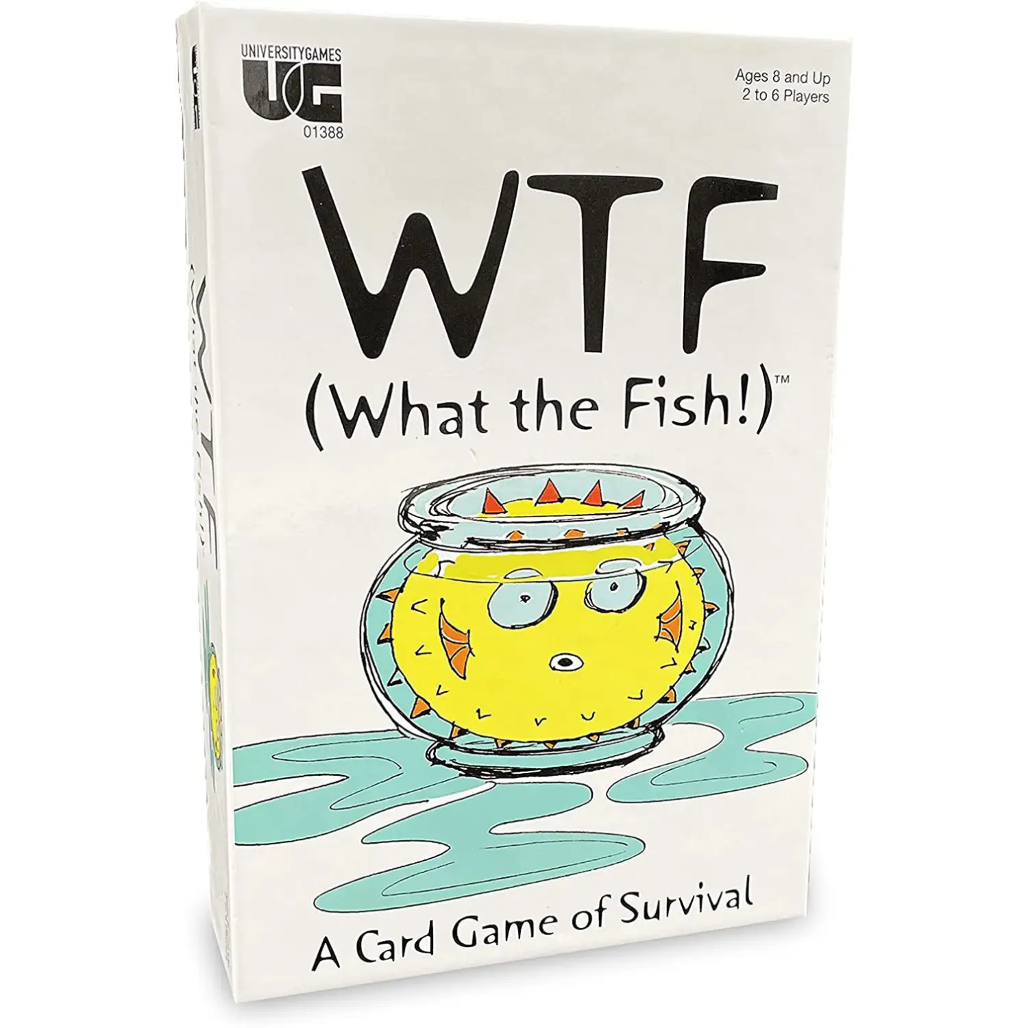 University Games WTF (What the Fish!) Party Card Game 01388