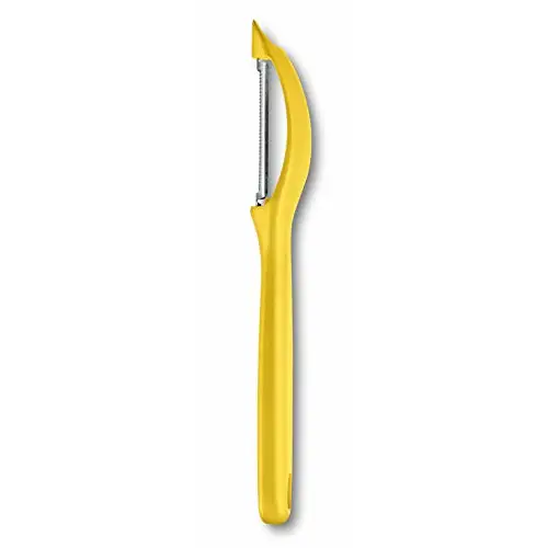 Victorinox Double Serrated Edge Universal Peeler (Yellow)