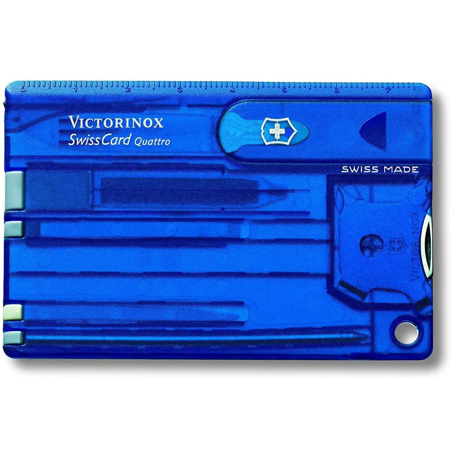 Victorinox Swiss Card Classic 10-in-1 Multitool (Blue