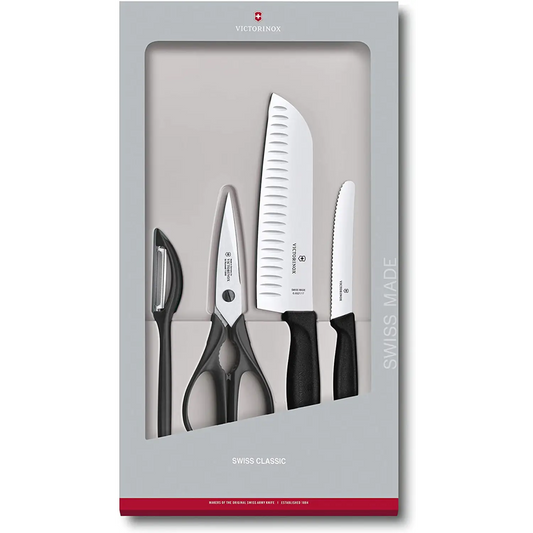 Victorinox Swiss Classic 3 Piece Kitchen Set (Peeler Shears