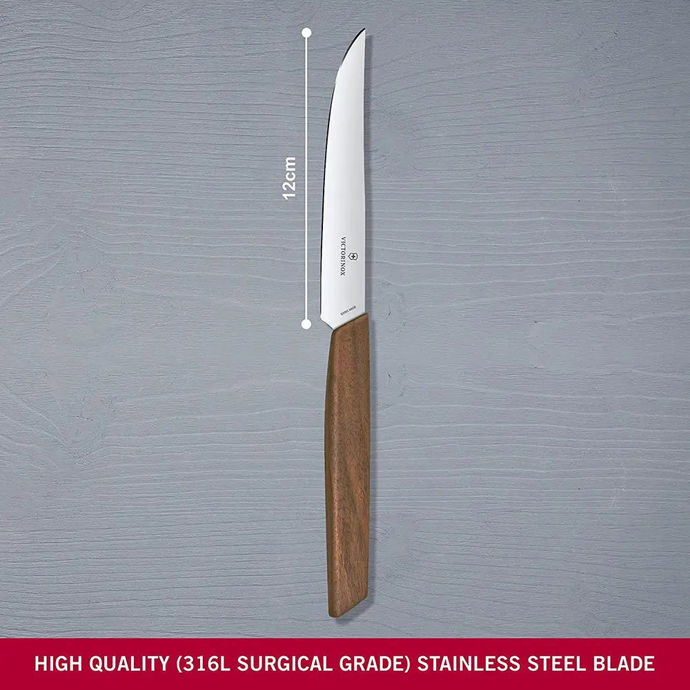 Victorinox Swiss Modern Straight Edge 5 Steak Knife 2-Piece