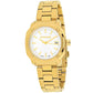 Wenger Women Edge Index Quartz 100m Gold Tone Stainless