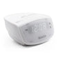 Westclox 0.6 White LED Display White Noise FM Radio Alarm