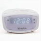 Westclox 0.6 White LED Display White Noise FM Radio Alarm