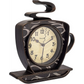 Westclox 8 Analog Quartz Coffee Cup Brown 3D Wall Clock