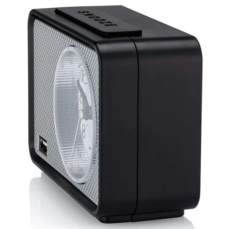 Westclox Big Ben Analog Alarm Clock w/ Fast 2.0 Amp USB