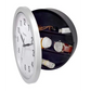 Westclox Quartz 9.75 Wall Clock with Hidden Storage 32255 -
