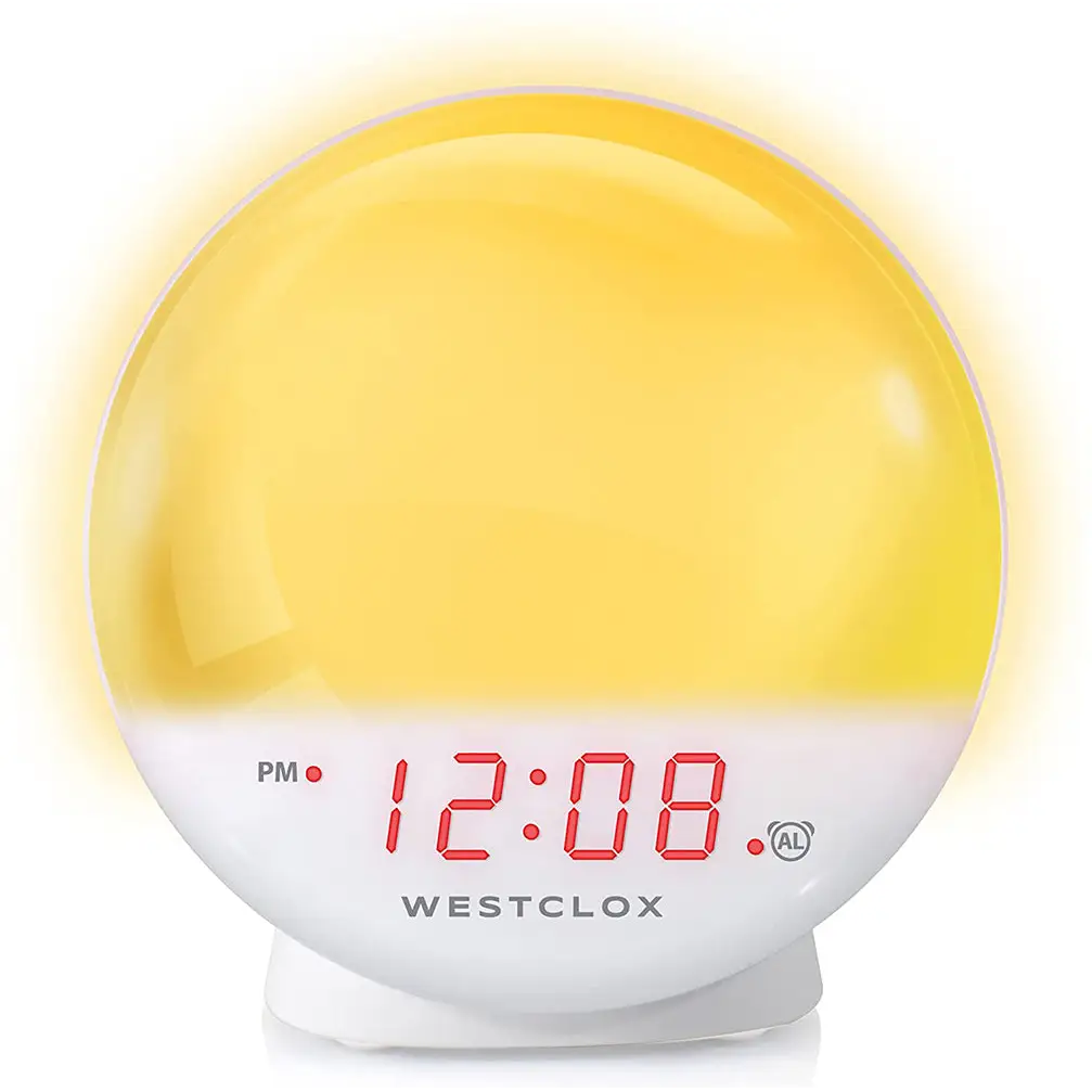 Westclox Sunrise/Sunset Stimulating Alarm Clock
