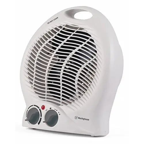 Westinghouse 4 Fan 2 Heat Settings 1500W White Desk Top