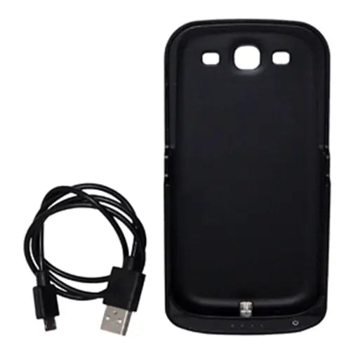 Xtreme Power Bank/Rubber Case for Samsung Galaxy S3 (Black