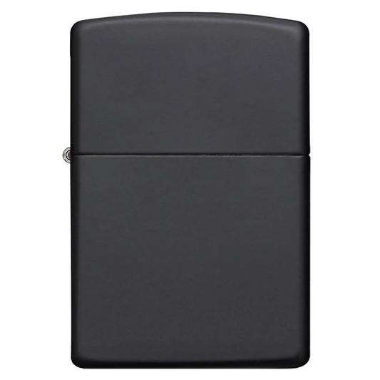Zippo Classic Black Matte Metallic Pocket Lighter 218 - Misc