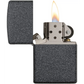 Zippo Classic Iron Stone Metallic Pocket Lighter 211 - Misc