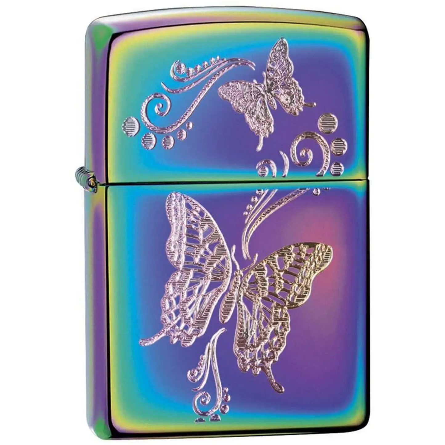 Zippo Multi Color Butterflies Windproof Pocket Lighter 28442
